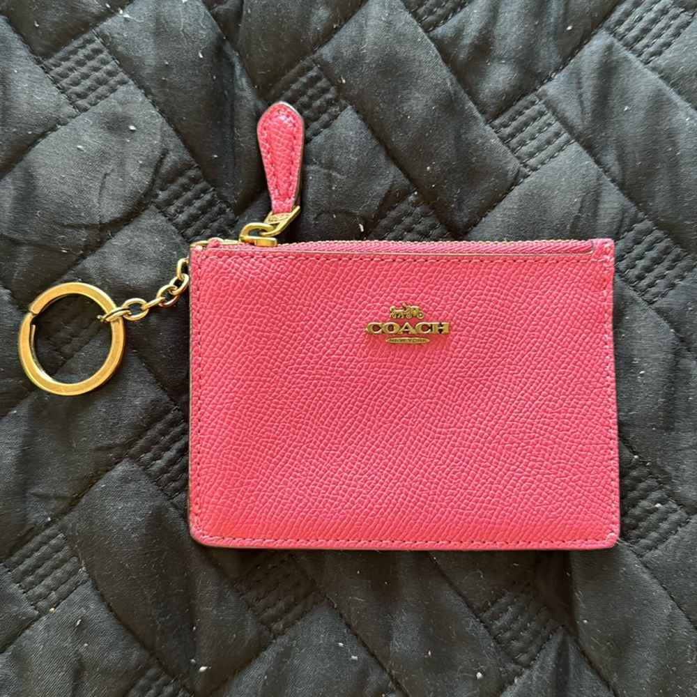 Pink Coach Wallet